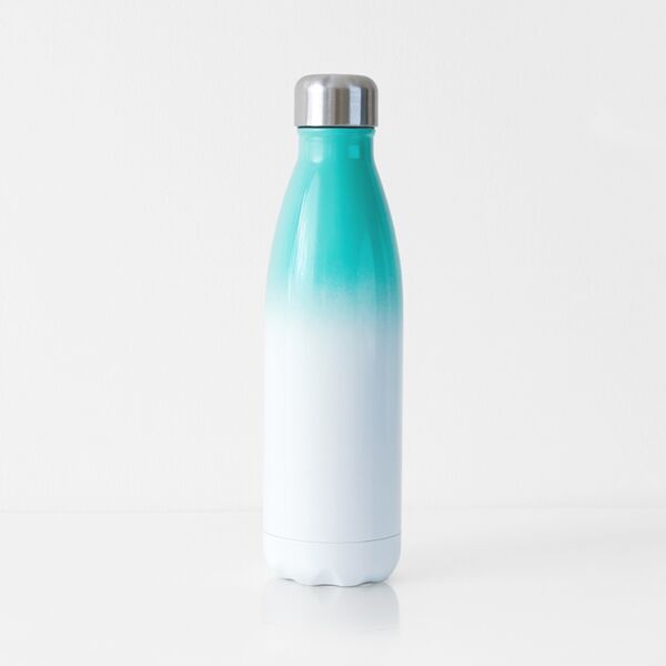 17oz Sparkling Gradient Stainless Cola Bottle with Lid Thumbnail