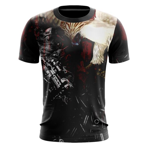 Eagles Full Print Roundneck Shirt Thumbnail