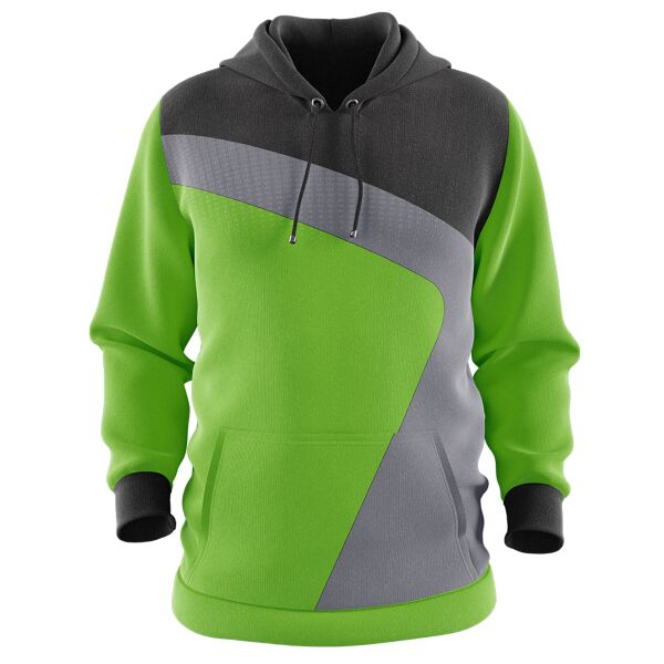 Green Esport Pattern Full Print Hoodie Jacket Thumbnail