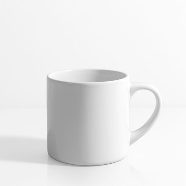 6oz Ceramic White Mug Thumbnail