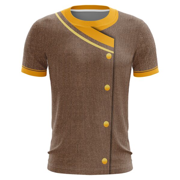 Pet Groomer Uniform Full Print Roundneck Shirt Thumbnail