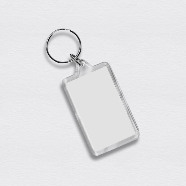 Acrylic Rectangular Keychain - K20 Thumbnail