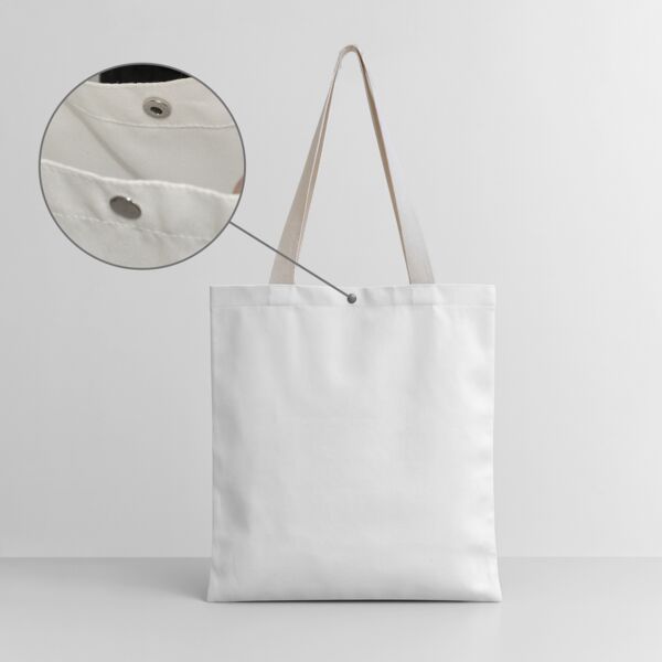 Poly Canvas Bag with Button Thumbnail